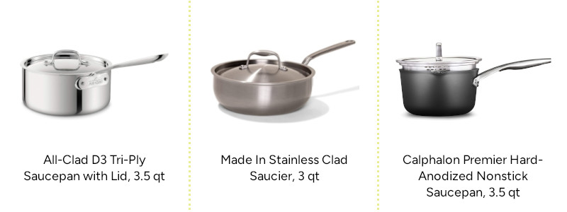 saucepans