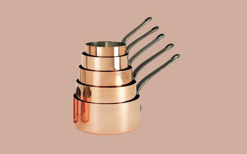 de Buyer copper cookware set