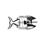 Pisces Fish Multi-Lever Corkscrew