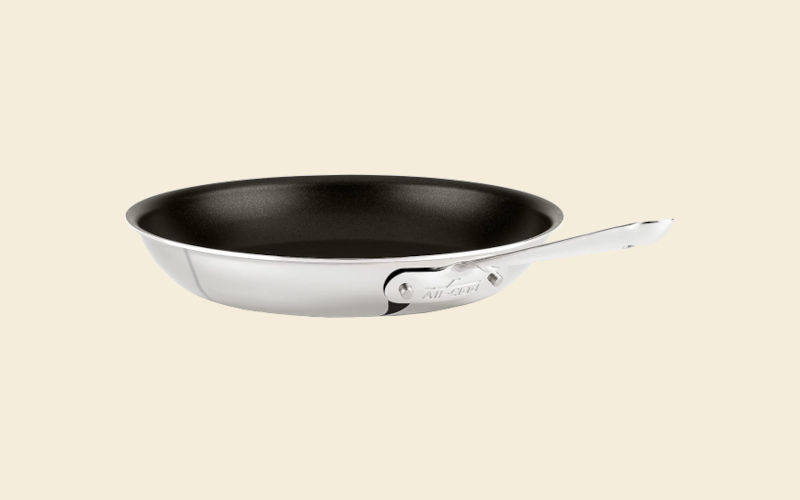 All-Clad NSR2, D3 Stainless-Steel Nonstick Fry Pan, 12”