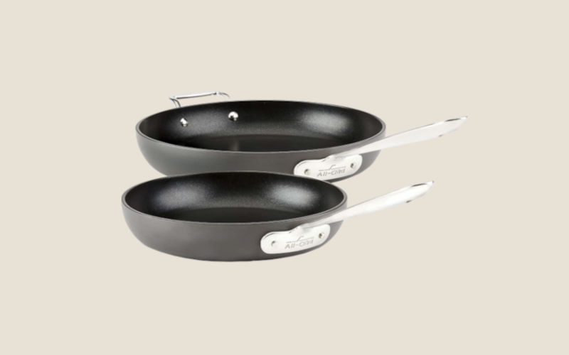 All-Clad HA1 Pan Set, 10” & 12”