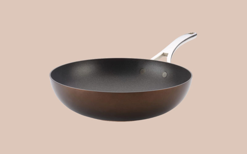 Anolon Nouvelle Copper Fry Pan, 12”