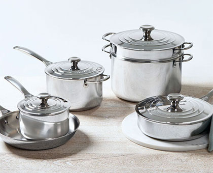 10 Best Stainless Steel Cookware Sets Reviews 2022 - AllCookwareFind