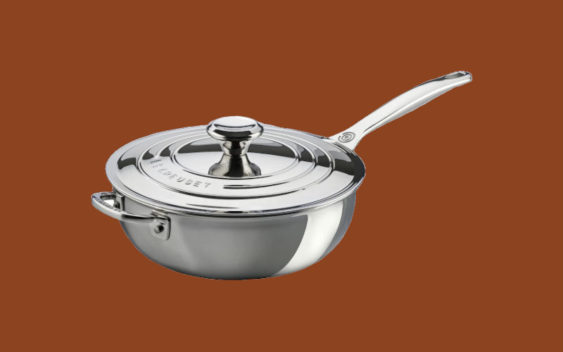 Le Creuset Tri-Ply Stainless Steel Pan